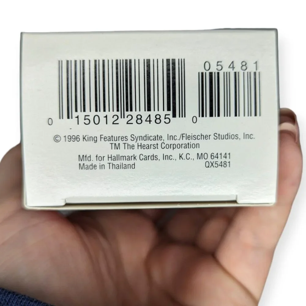 Vintage 1995 Hallmark Keepsake Ornament Olive Oyl & Swee' Pea
